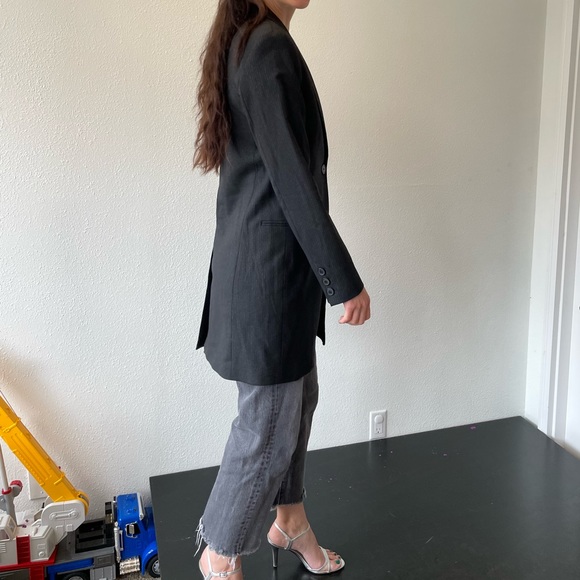 ZARA Wool-blend Frock Longline Blazer - Picture 4 of 16